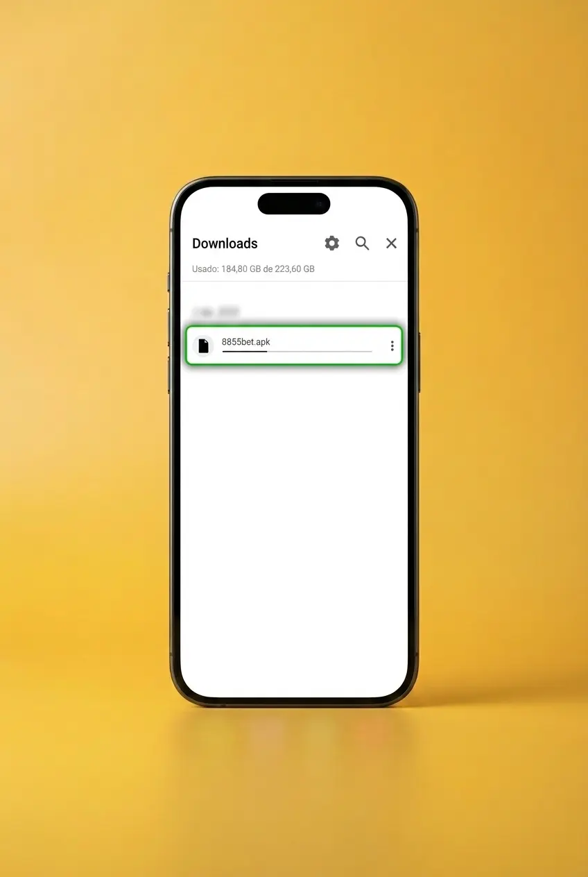 Passo a passo para baixar e instalar o APK do app 8855bet no Android e acessar o jogo Aviator