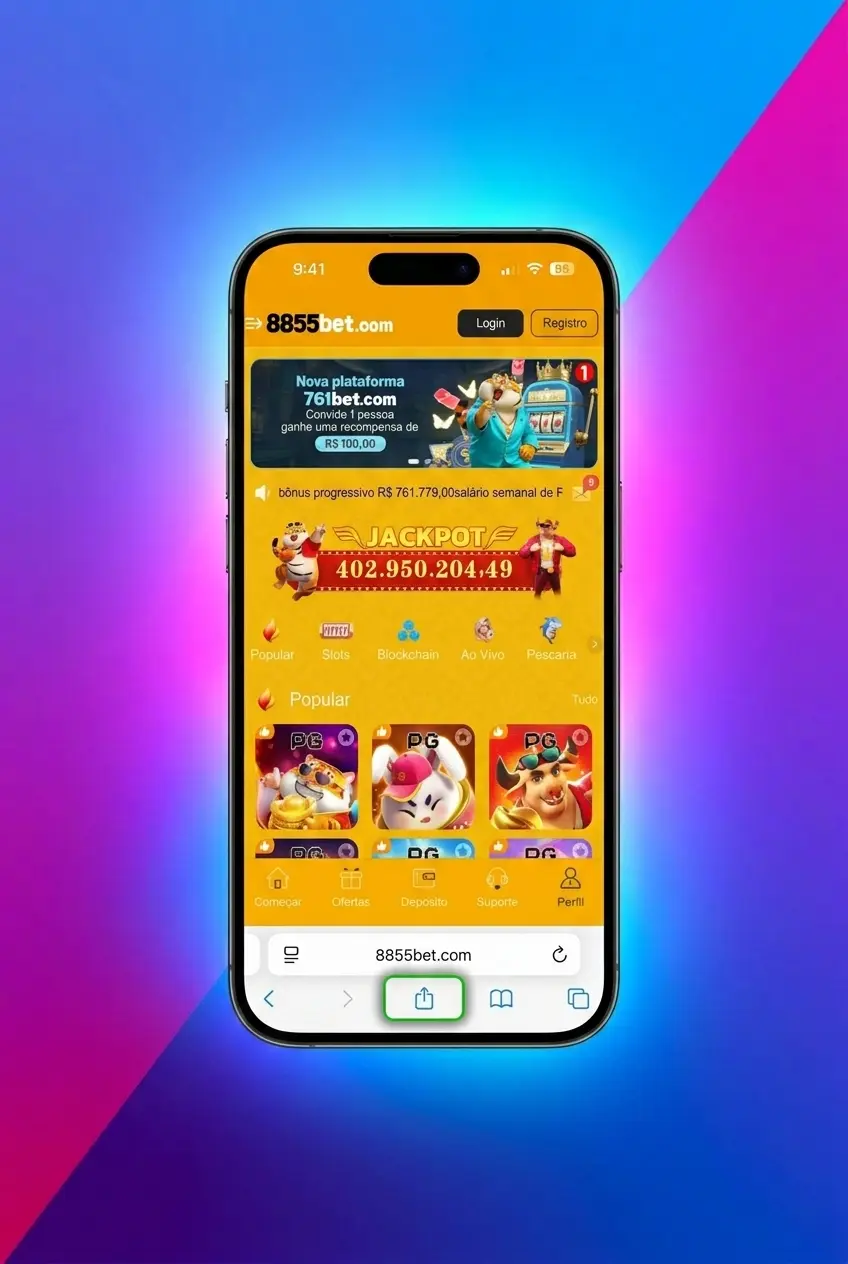 Passo a passo para baixar e instalar o app 8855bet no iOS via Safari e jogar Aviator no iPhone ou iPad