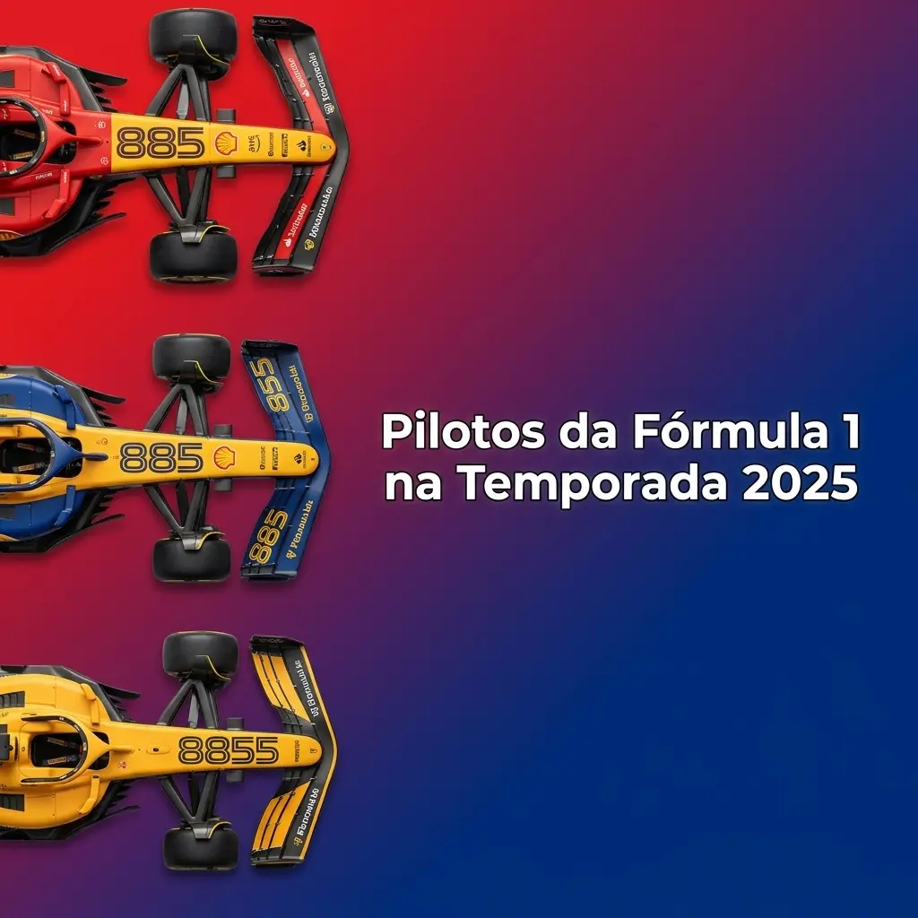 Grid da Fórmula 1 2025 com 20 pilotos, 10 equipes e odds para o campeonato de pilotos e construtores