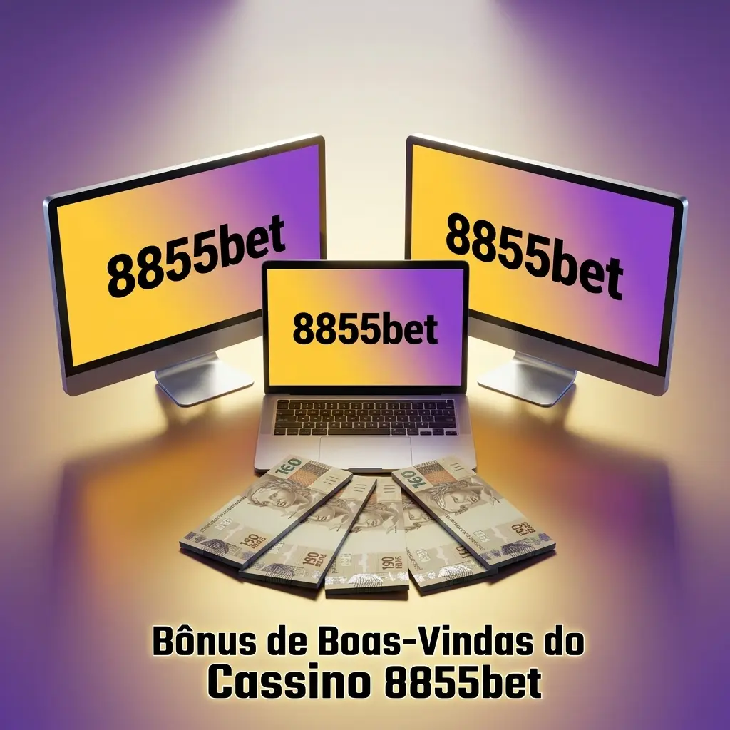 Bônus de boas-vindas de R$15 sem depósito no cassino 8855bet para novos jogadores cadastrados no app