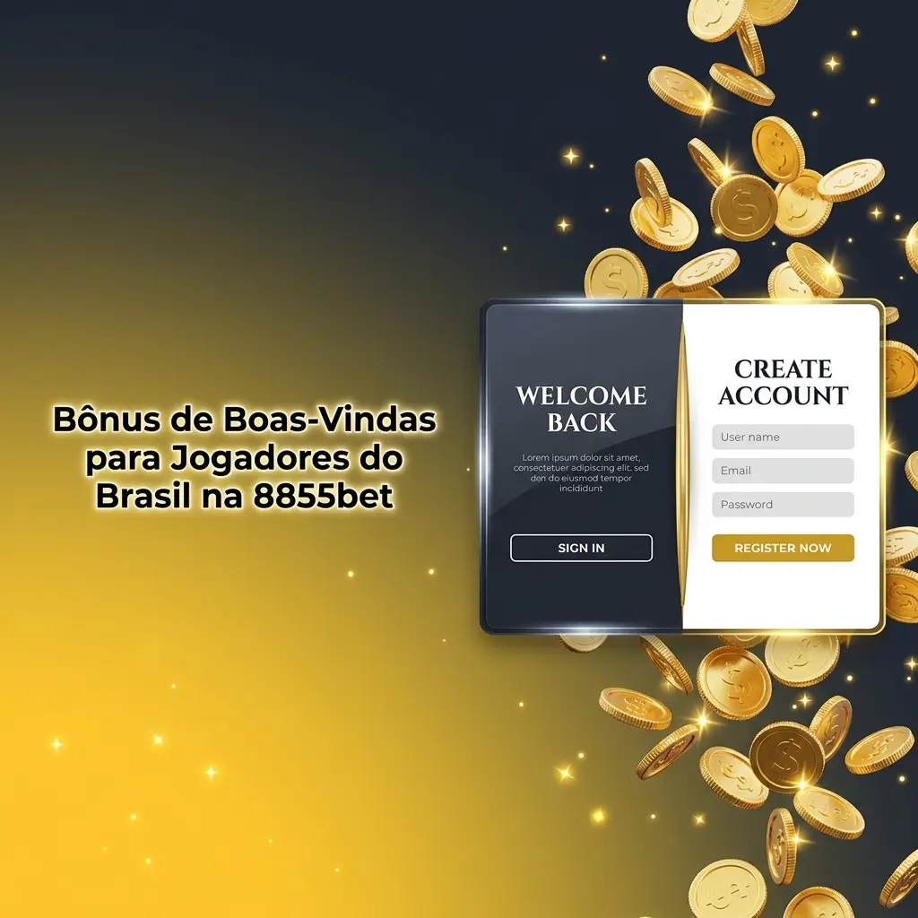 Bônus de boas-vindas R$15 sem depósito na 8855bet para novos usuários cadastrados pelo aplicativo móvel