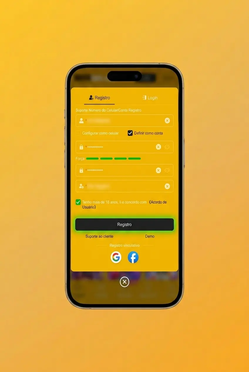 Passo a passo para cadastro no aplicativo 8855bet, desde download até primeiro depósito via Pix