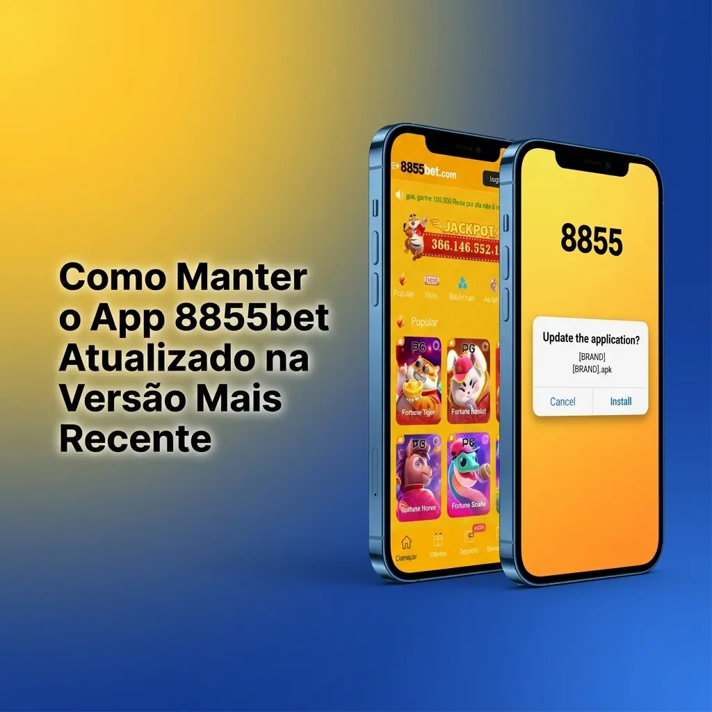 Ícone do app 8855bet na tela inicial do iPhone com atualização automática via PWA sem App Store
