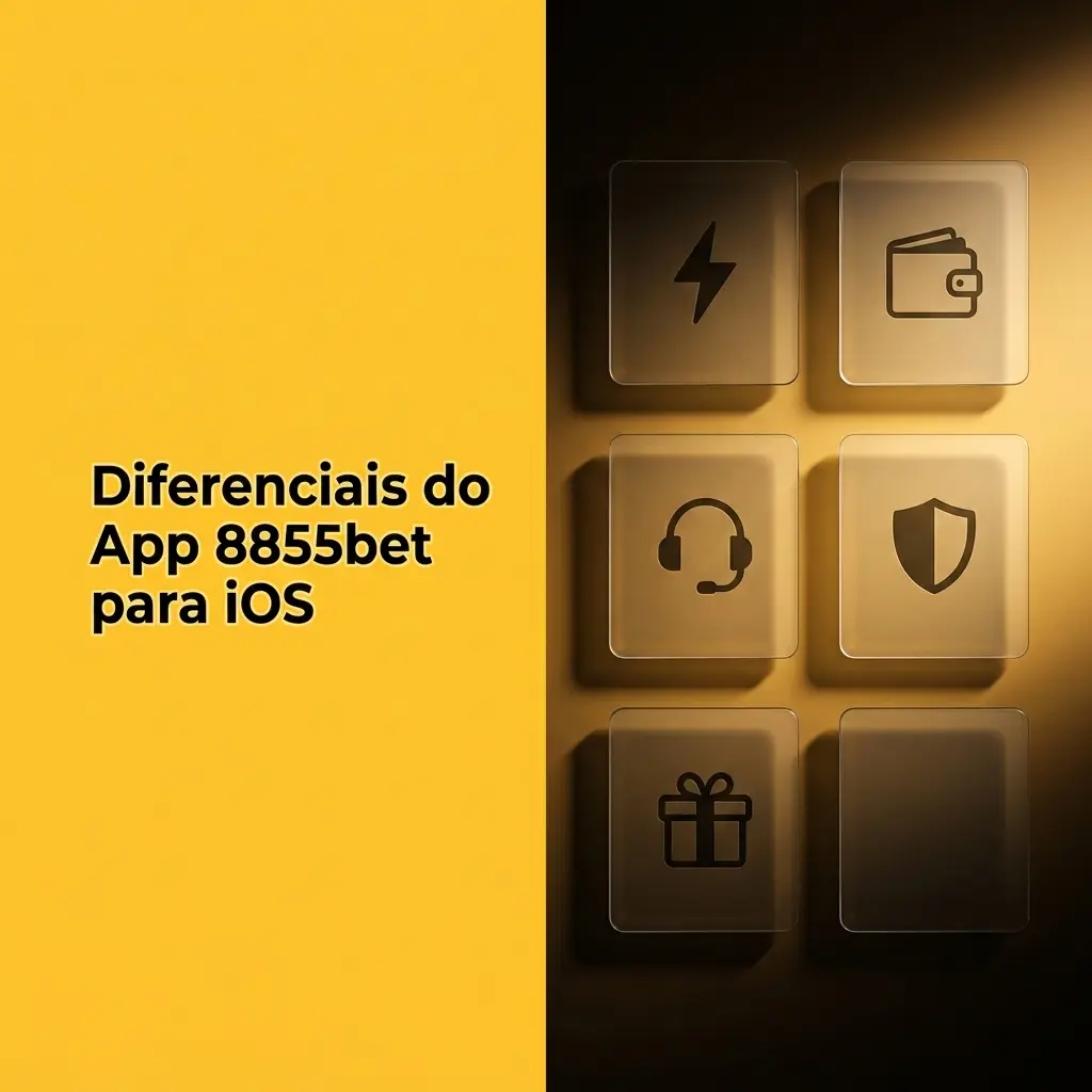 App 8855bet para iOS com apostas esportivas, cassino ao vivo, Pix nativo e bônus de R$15 sem depósito