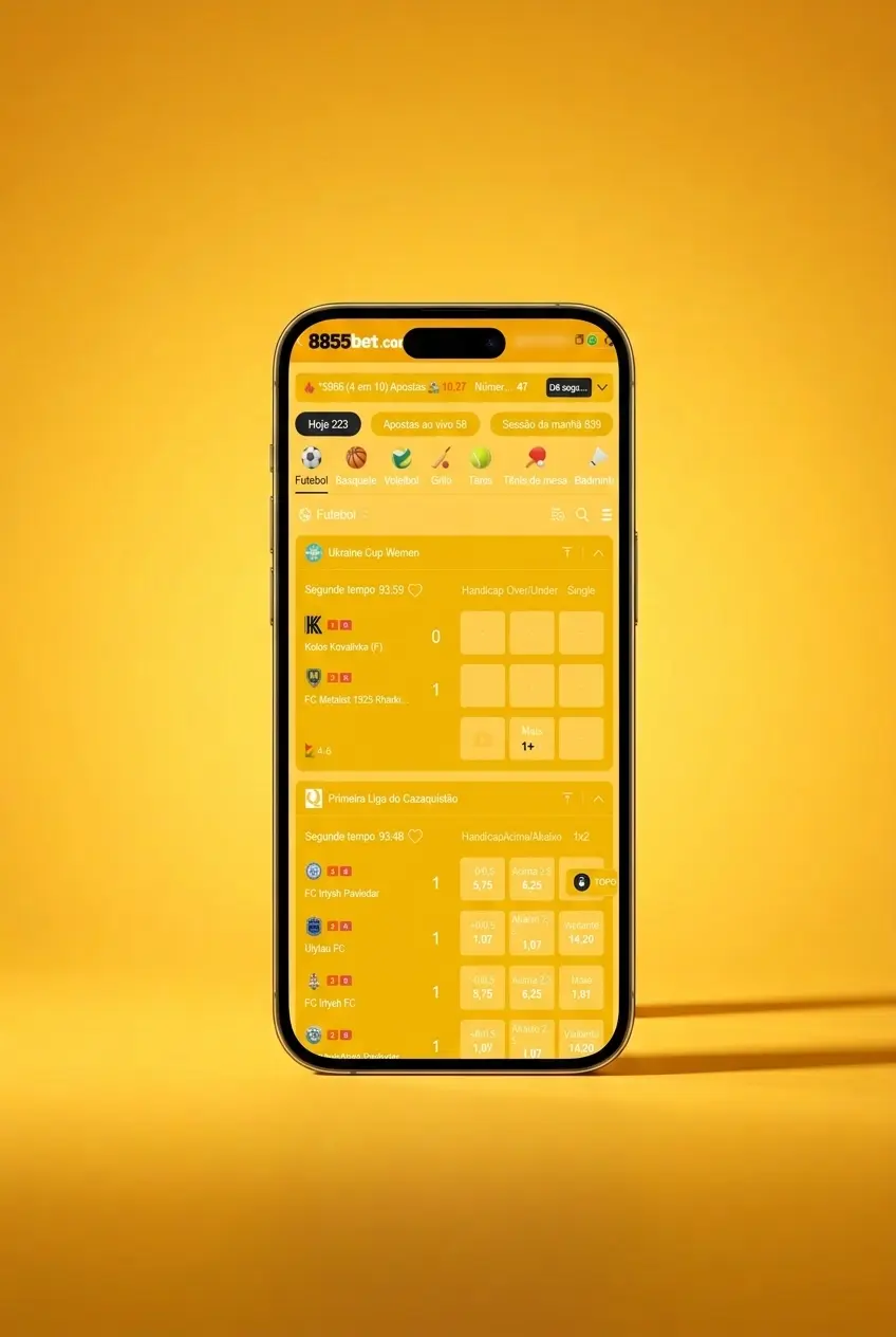 Passo a passo para apostar pelo app 8855bet: download, depósito via Pix, escolha do esporte e confirmação da aposta