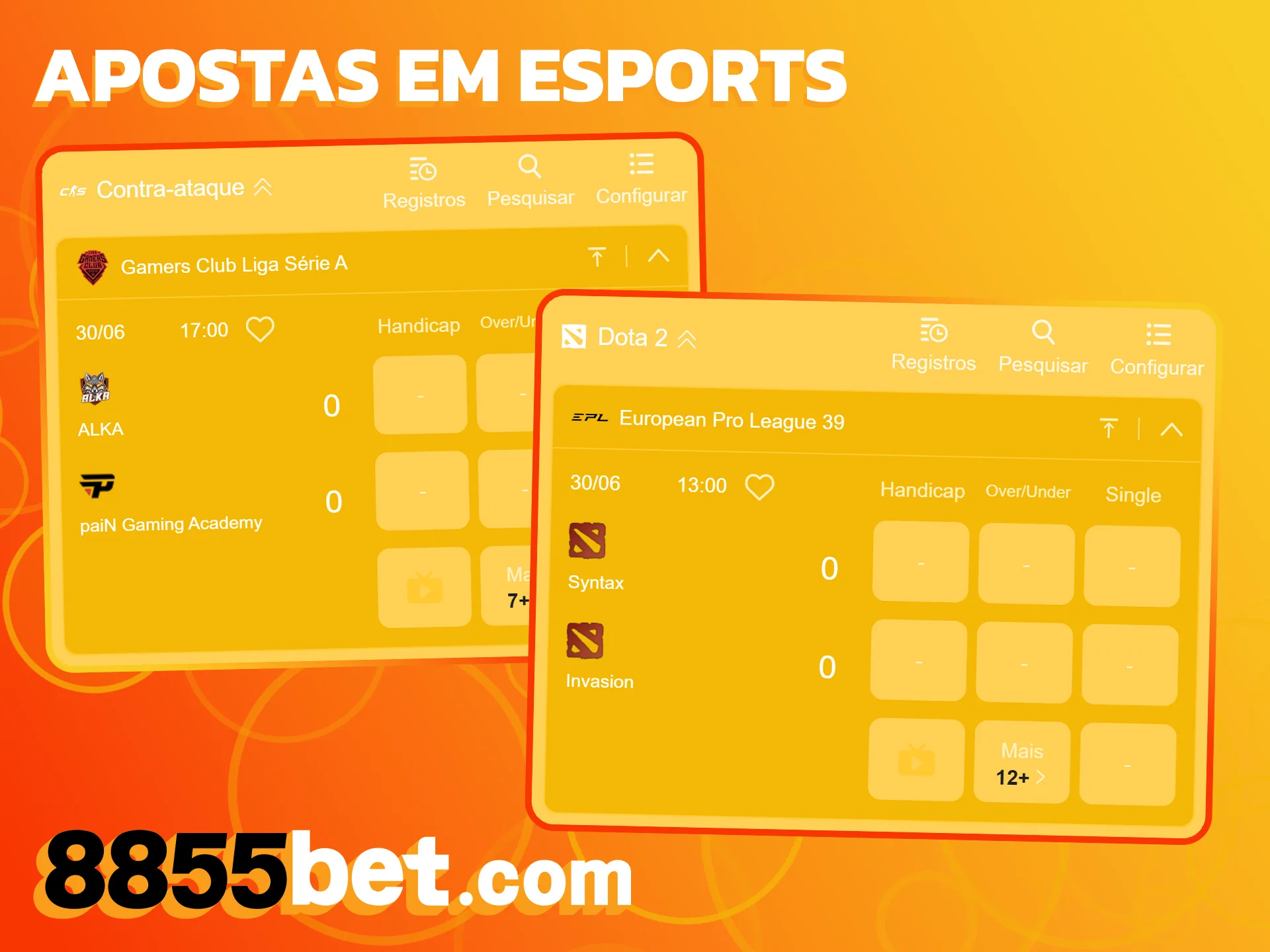 Apoie seu time favorito apostando nos torneios virtuais do portal 8855bet.