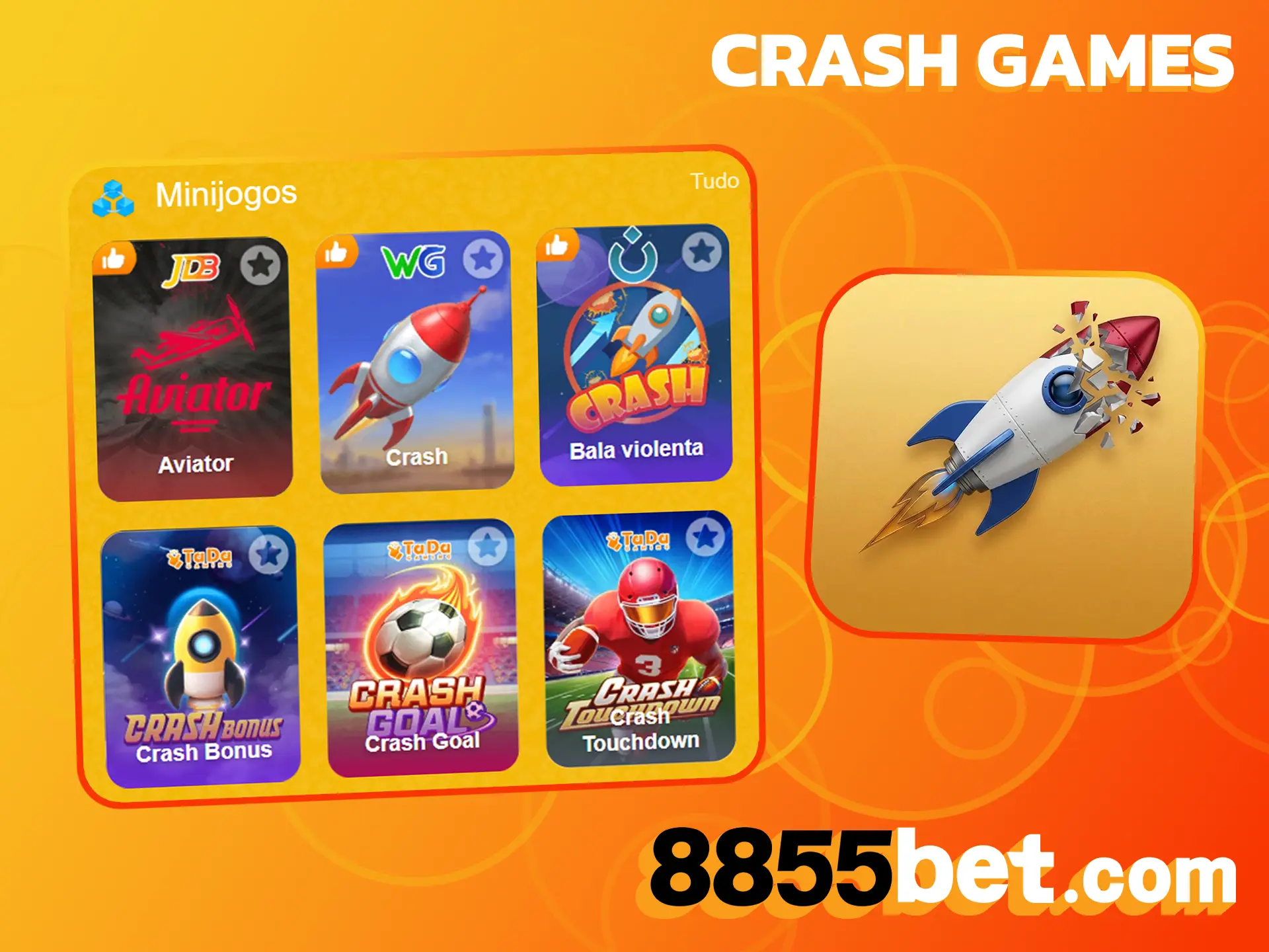 Multiplique seus ganhos rapidamente nos jogos rápidos de cassino do 8855bet.