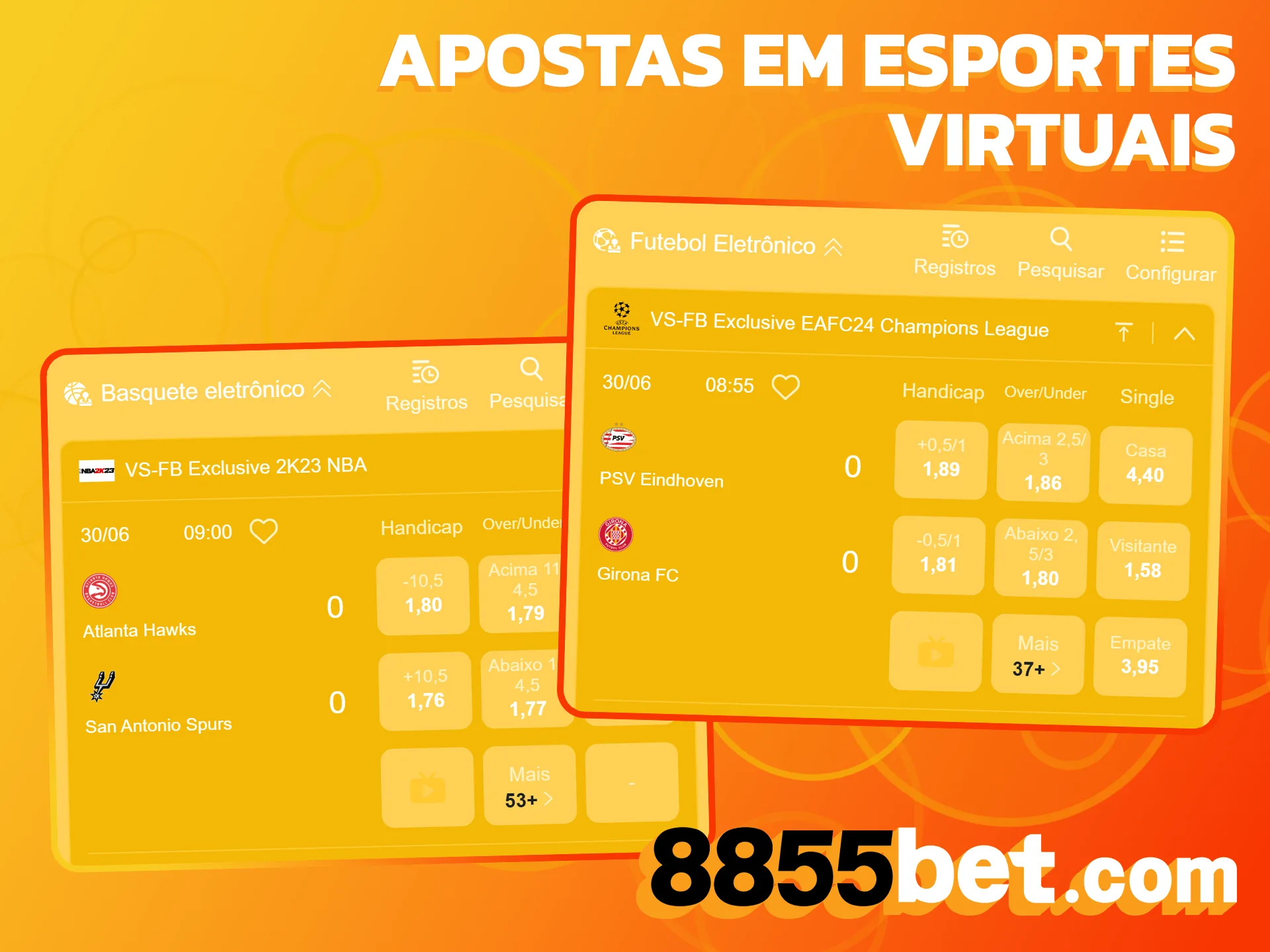 Simule emoções intensas fazendo previsões nos esportes eletrônicos do 8855bet hoje.