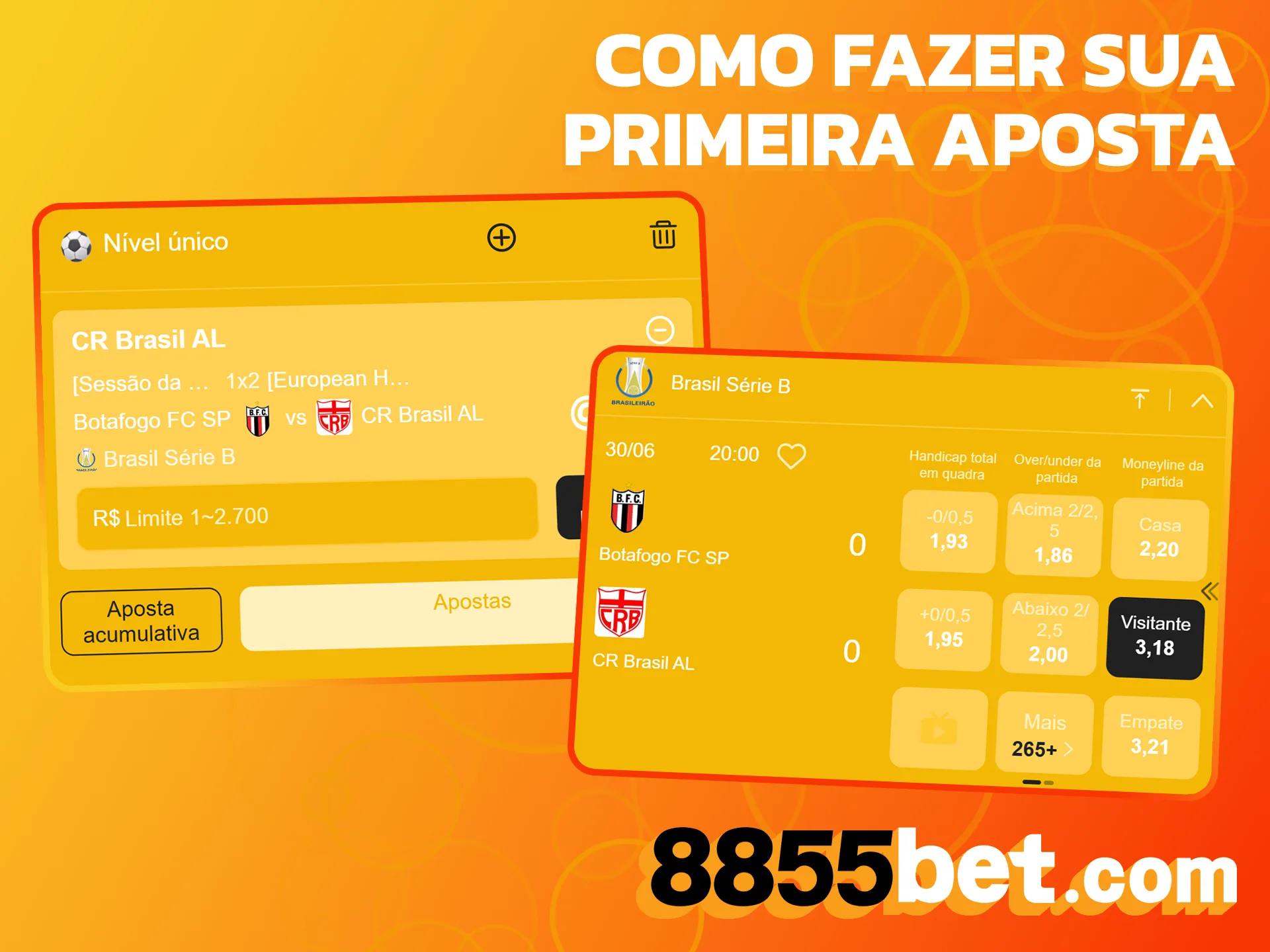 Escolha seu palpite inicial no 8855bet e torça pelos melhores resultados.