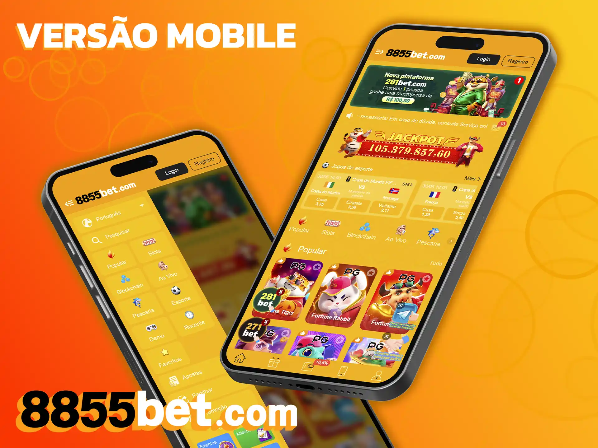 Acesse o 8855bet diretamente pelo navegador do celular e poupe espaço.