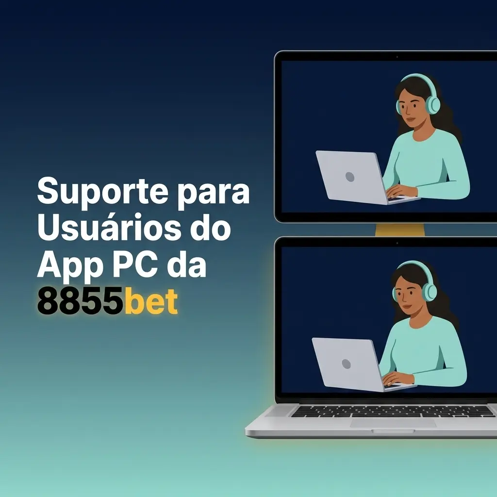 Suporte ao usuário do app PC da 8855bet com chat ao vivo, e-mail e redes sociais disponíveis 24/7