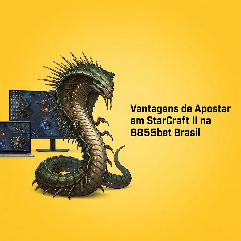 Vantagens de apostar em StarCraft II na 8855bet Brasil com bônus, Pix e odds competitivas