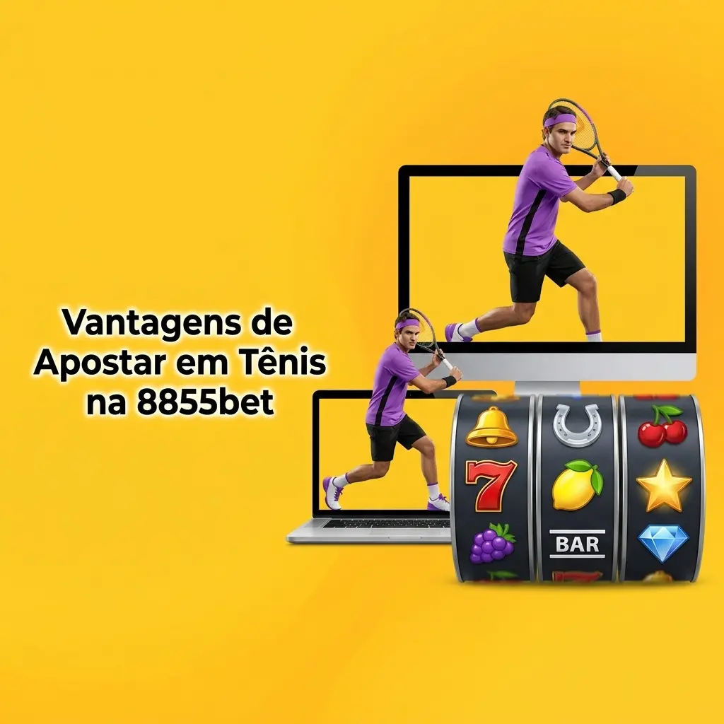 Vantagens de apostar em tênis na 8855bet: odds ao vivo, mercados variados, Pix e suporte em português