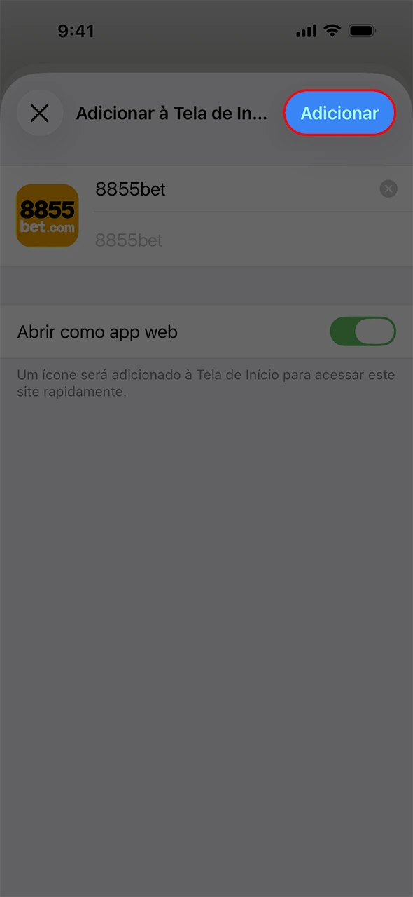 Valide as configurações iOS para usar o aplicativo da 8855bet.