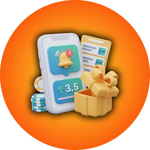 Ative os alertas de ofertas exclusivas no aplicativo da 8855bet.