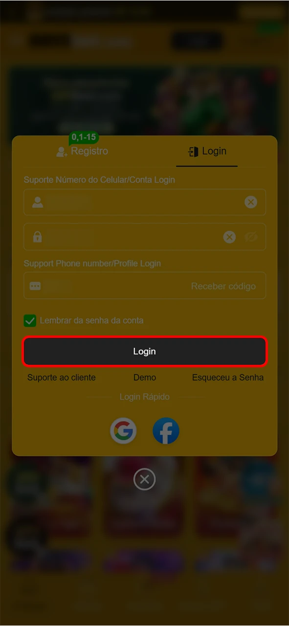 Entre no sistema via login e gerencie seu cadastro na 8855bet.